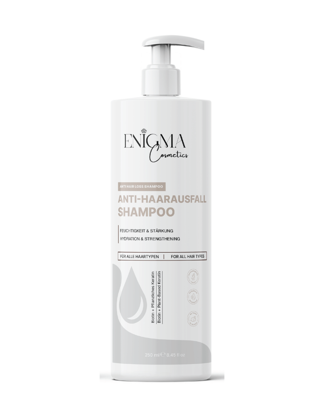 Enigma Cosmetics Anti-Haarausfall Shampoo – Stärkung & Feuchtigkeit